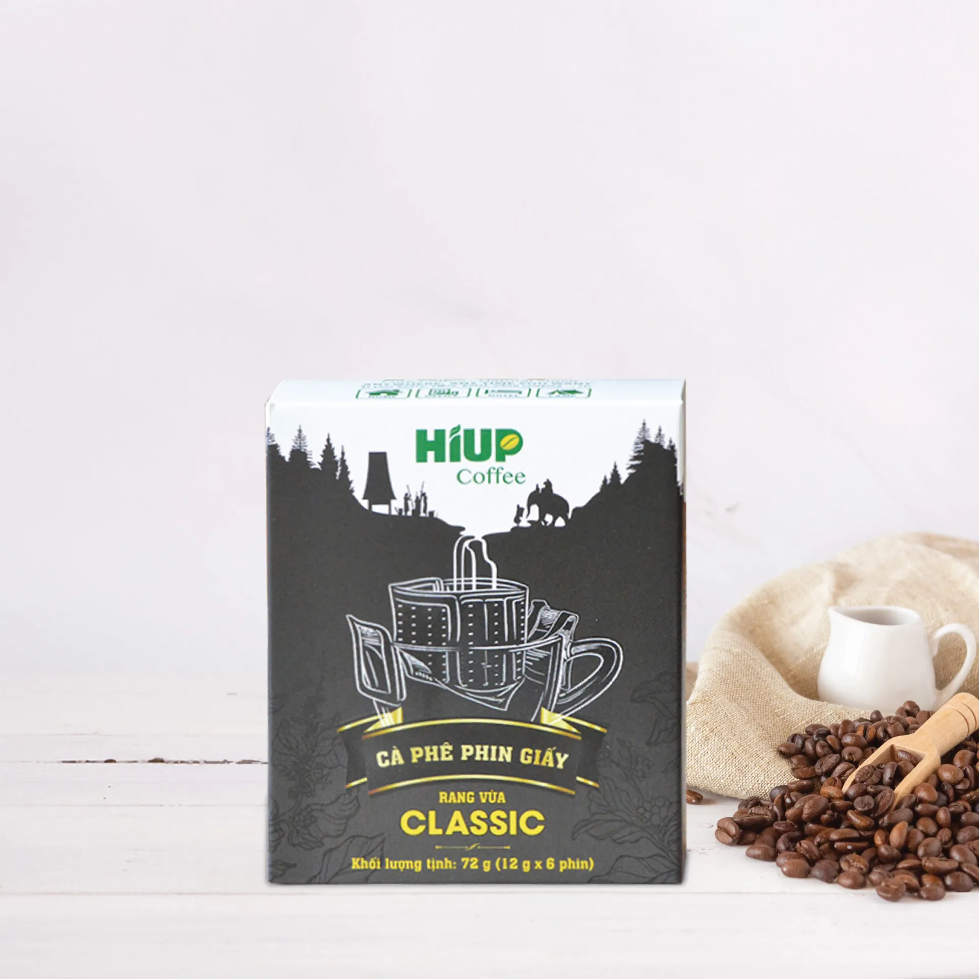 Classic Drip Coffee (6 packs x 12g) - Hiup Coffee