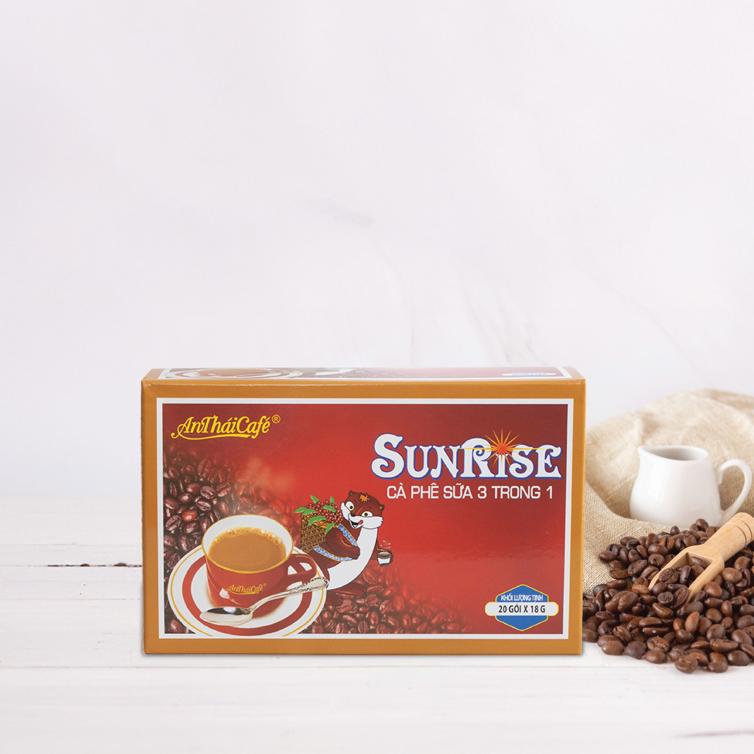 Cà Phê Sữa 3in1 (20 gói x 18g) -  Sunrise