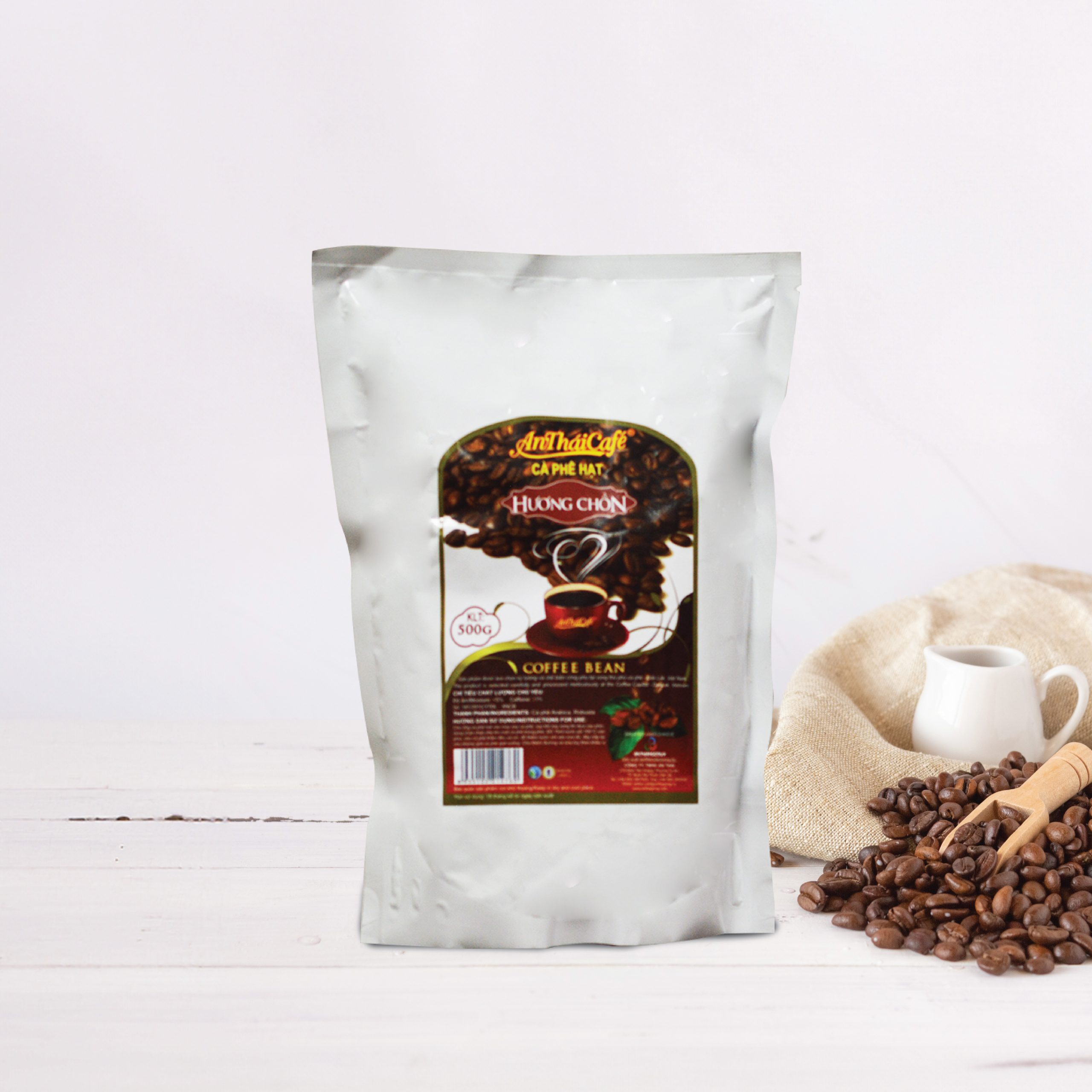 Cà Phê Hạt Rang Hương Chồn 500g - AnTháiCafé