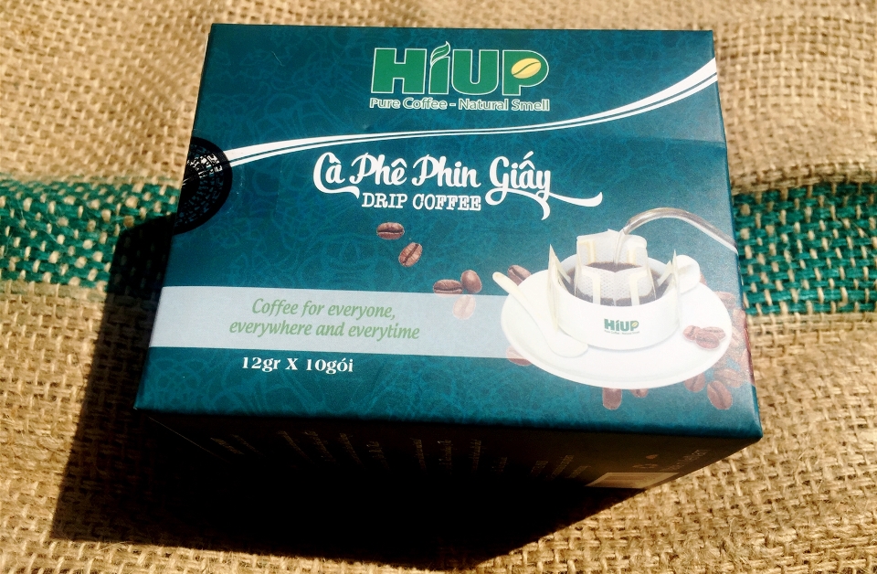 Cà phê phin giấy 10 gói - 12g, bên bạn mọi lúc mọi nơi